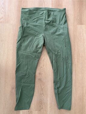NWOT Lululemon power thru high-rise tight 25” size 14